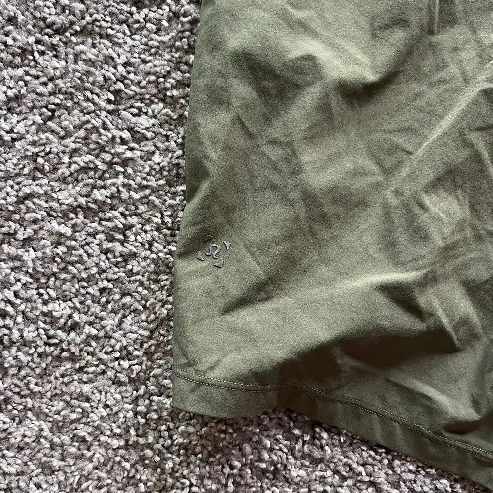 Lululemon T.H.E. Shorts 9” Lined Olive Green Mens Size Small‎ Worn Once!